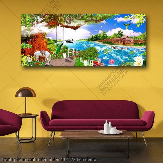 tranh phong canh thien nhien 11 1 22 tien